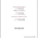 Exemple de document officiel Nota Simple Informativa du Registro de la Propiedad en Espagne pour achat immobilier.