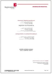 La Nota Simple en Espagne : Comment la demander et la décrypter (charges, dettes, propriétaires) ?